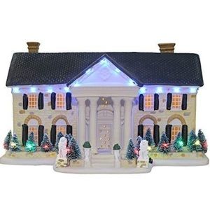 Elvis Presley Graceland At Christmas Collectable